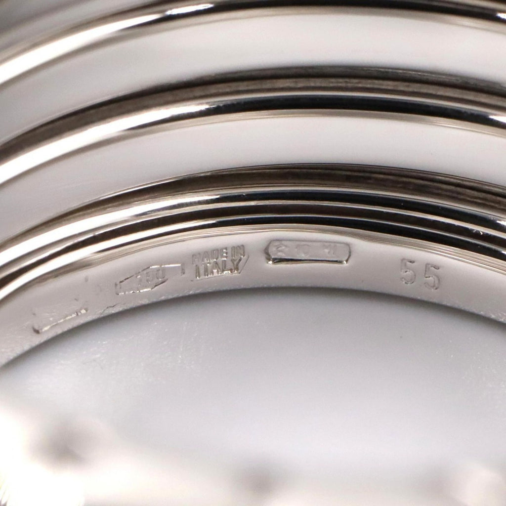 Bvlgari Ring B-Zero One Band 18K White Gold