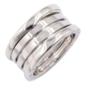 Bvlgari Ring B-Zero One Band 18K White Gold
