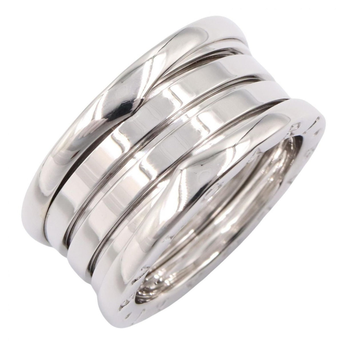 Bvlgari Ring B-Zero One Band 18K White Gold