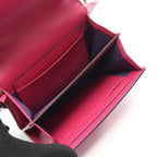 Gucci Shoulder Bag GG Matelasse Mini Fuchsia Pink Nylon Leather — view 3