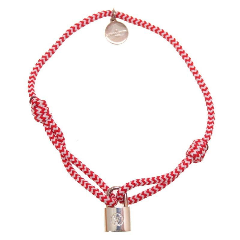 Louis Vuitton Silver Lockit Sophie Turner Bracelet 925