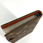 Louis Vuitton Notebook Cover Pochette Photo Case Monogram Canvas Brown — view 4
