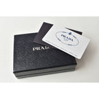 Prada Card Case Business Holder 2 M1149 Camofula Black Dark Blue — view 6