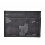 Prada Card Case Business Holder 2 M1149 Camofula Black Dark Blue