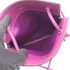 Hermes Shoulder Bag Sac Aline Mini Anemone Leather Purple — view 3