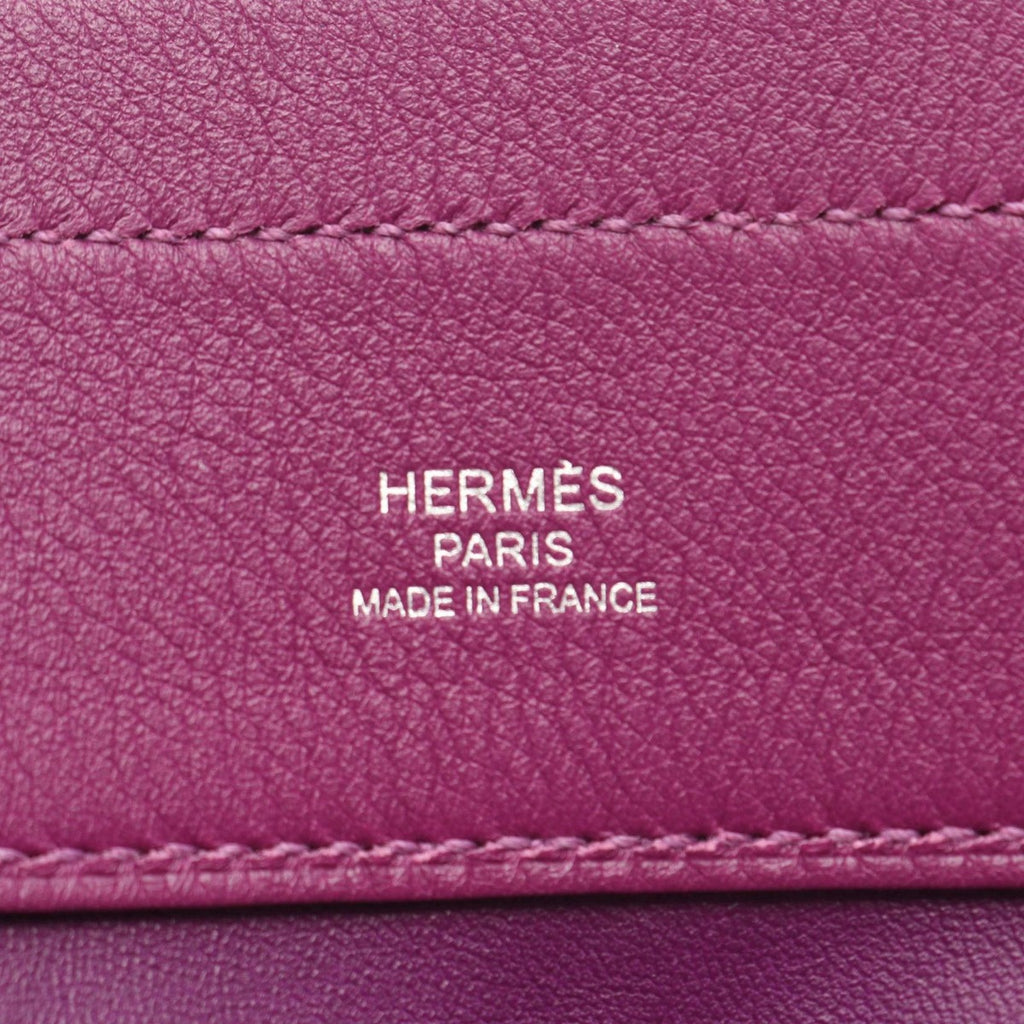 Hermes Shoulder Bag Sac Aline Mini Anemone Leather Purple — view 4