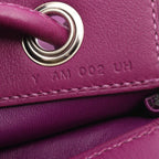 Hermes Shoulder Bag Sac Aline Mini Anemone Leather Purple — view 5