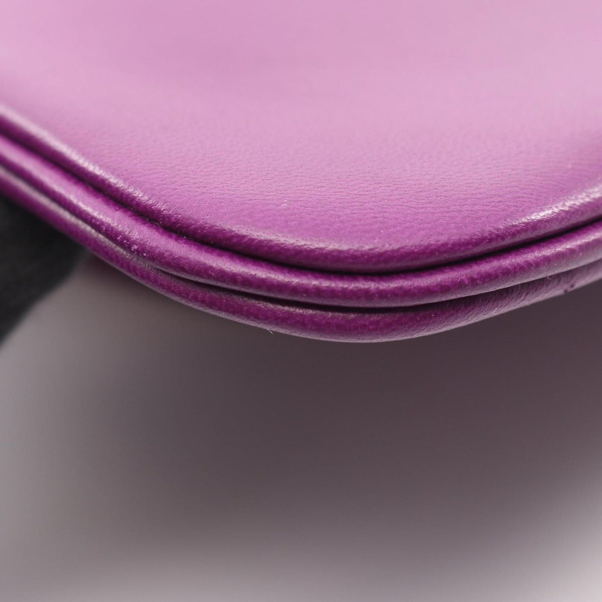 Hermes Shoulder Bag Sac Aline Mini Anemone Leather Purple — view 6