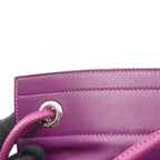 Hermes Shoulder Bag Sac Aline Mini Anemone Leather Purple — view 9