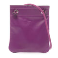 Hermes Shoulder Bag Sac Aline Mini Anemone Leather Purple
