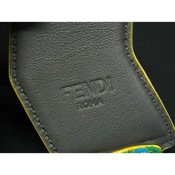 Fendi Leather Shoulder Strap For Bags Women Men Greenish