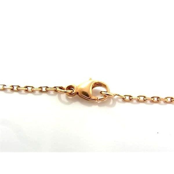 Hermes O'Kelly Necklace Gold Gray — view 3