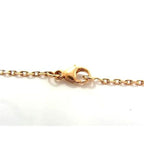 Hermes O'Kelly Necklace Gold Gray — view 3