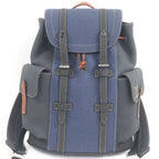Louis Vuitton Fall Collection Christopher PM Taurillon Leather Denim Interior