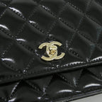 Chanel Chain Wallet Black — view 4