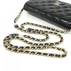 Chanel Chain Wallet Black — view 5