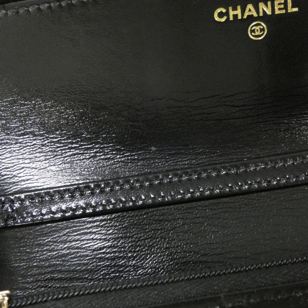 Chanel Chain Wallet Black — view 7