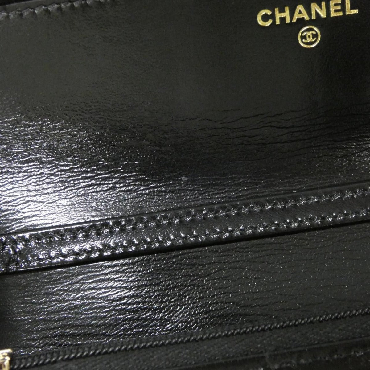Chanel Chain Wallet Black — view 7