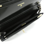 Chanel Chain Wallet Black — view 8