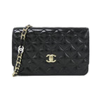 Chanel Chain Wallet Black