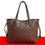 Louis Vuitton Neverfull PM Damier Leather Tote Bag Handbag — view 2