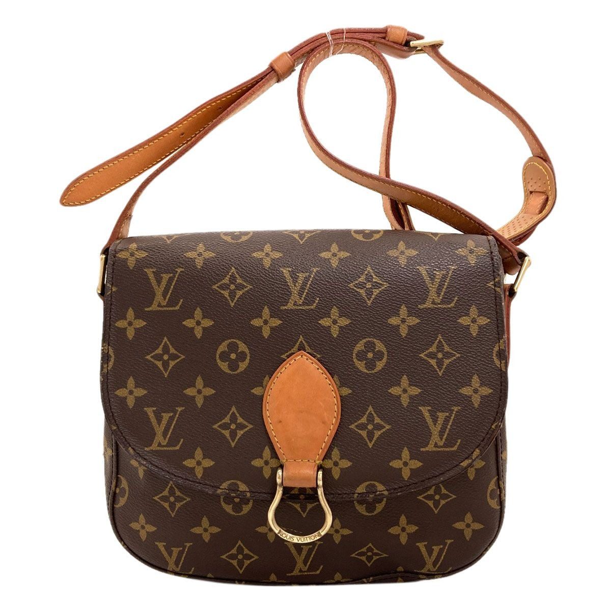 Louis Vuitton Saint Cloud Shoulder Bag Monogram Canvas