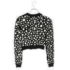 Louis Vuitton x Yayoi Kusama 23SS Rw231 YB6 Fokl23 Dot Cropped Cotton Knit — view 2