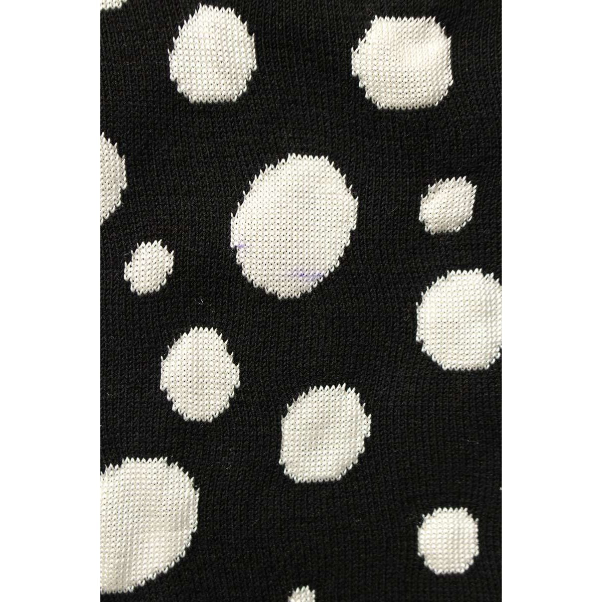 Louis Vuitton x Yayoi Kusama 23SS Rw231 YB6 Fokl23 Dot Cropped Cotton Knit — view 3