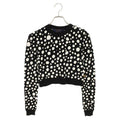 Louis Vuitton x Yayoi Kusama 23SS Rw231 YB6 Fokl23 Dot Cropped Cotton Knit