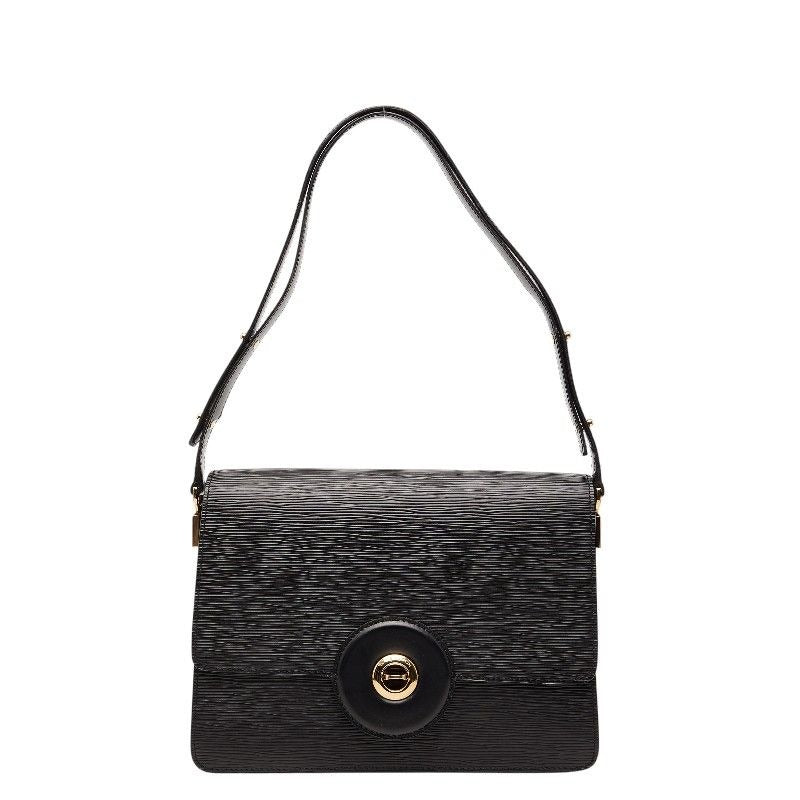 Louis Vuitton Epi Free Run Noir Black Leather Shoulder Bag