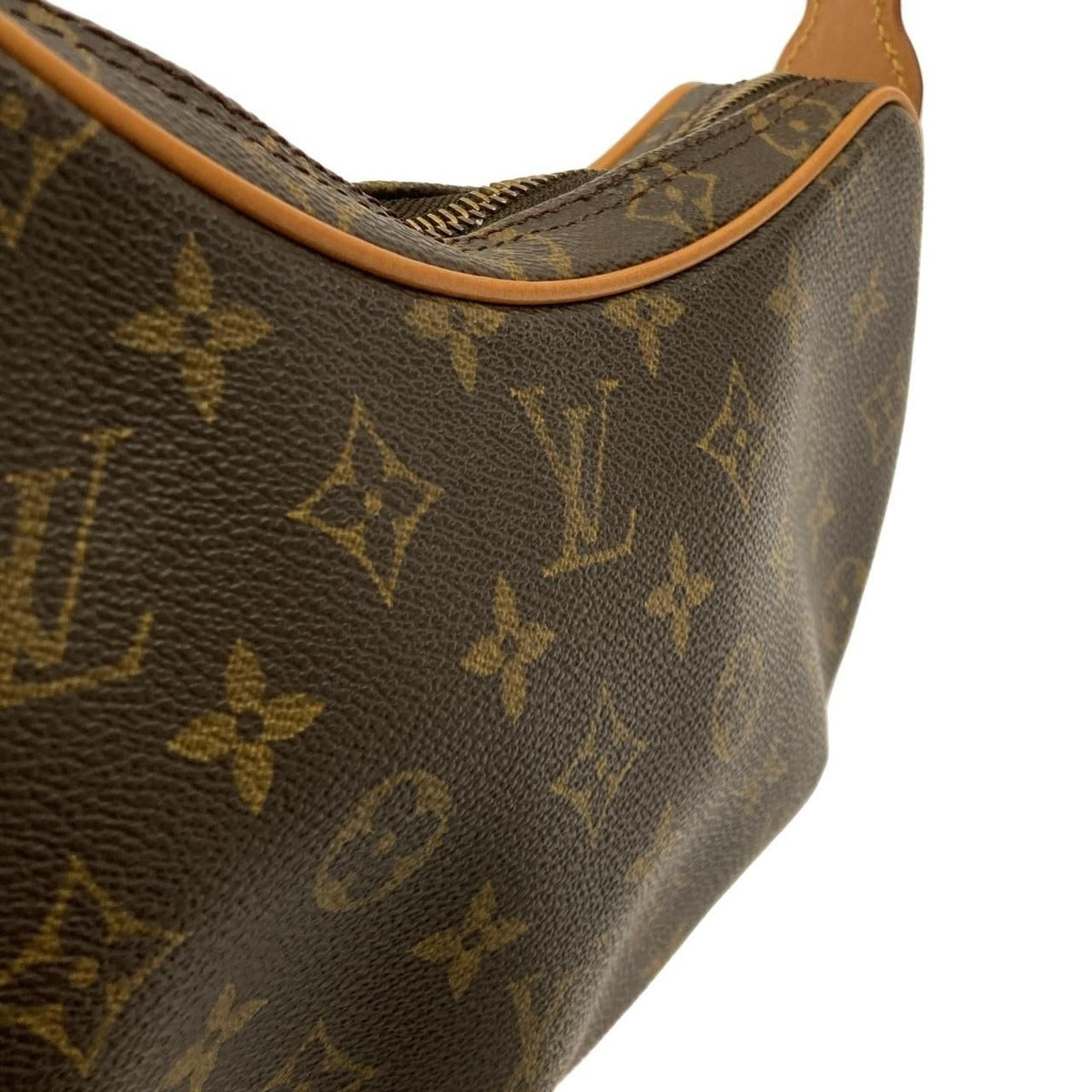 Louis Vuitton Monogram Pochette Croissant Shoulder Bag Brown Marron — view 3
