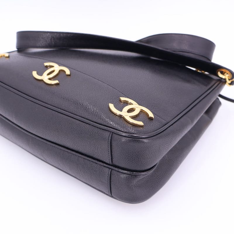 Chanel Triple Chain Tote Bag — view 6