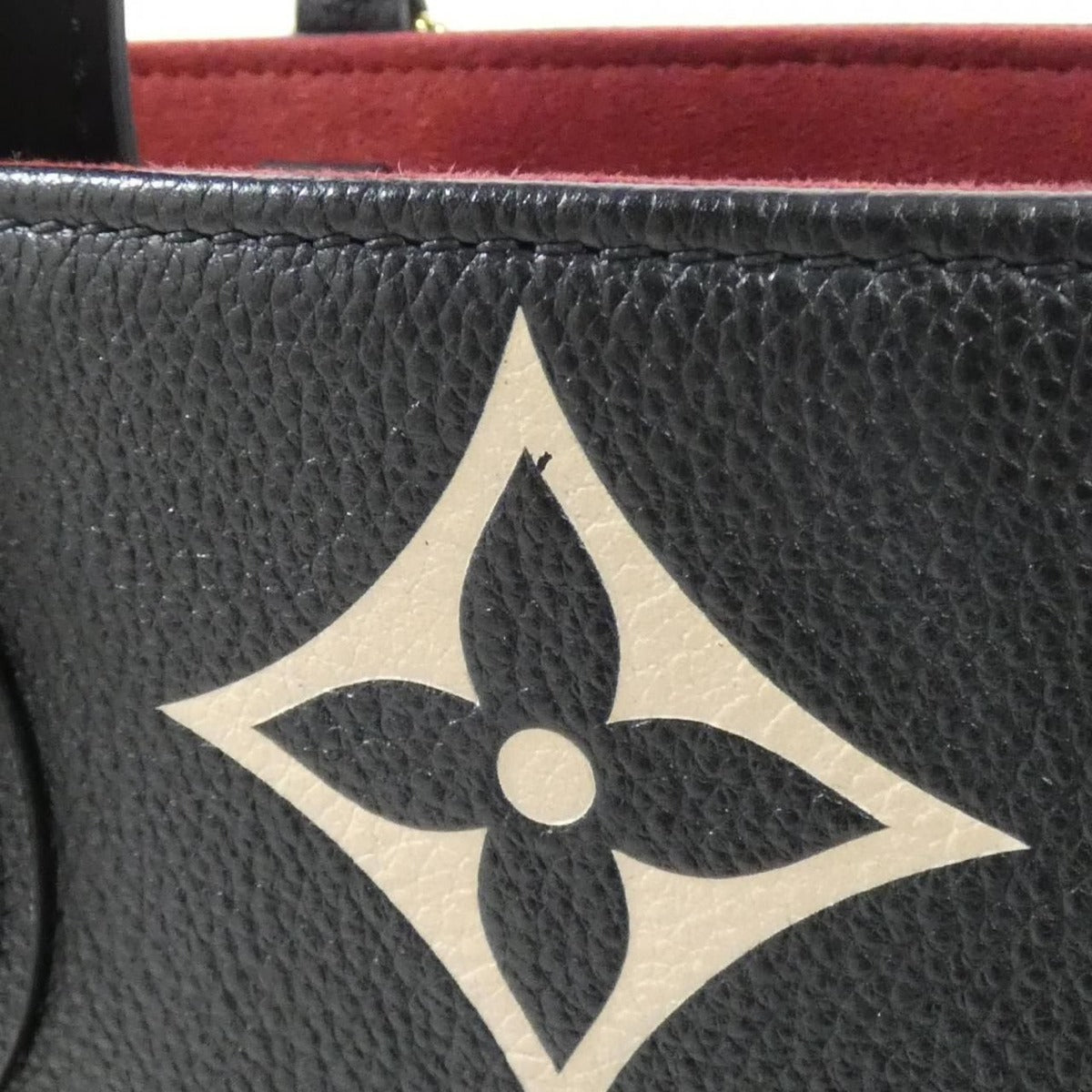 Louis Vuitton Bicolor Monogram Empreinte On The Go MM Bag — view 3