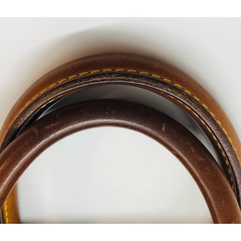 Louis Vuitton Deauville Monogram Handbag Boston Bag Leather — view 3