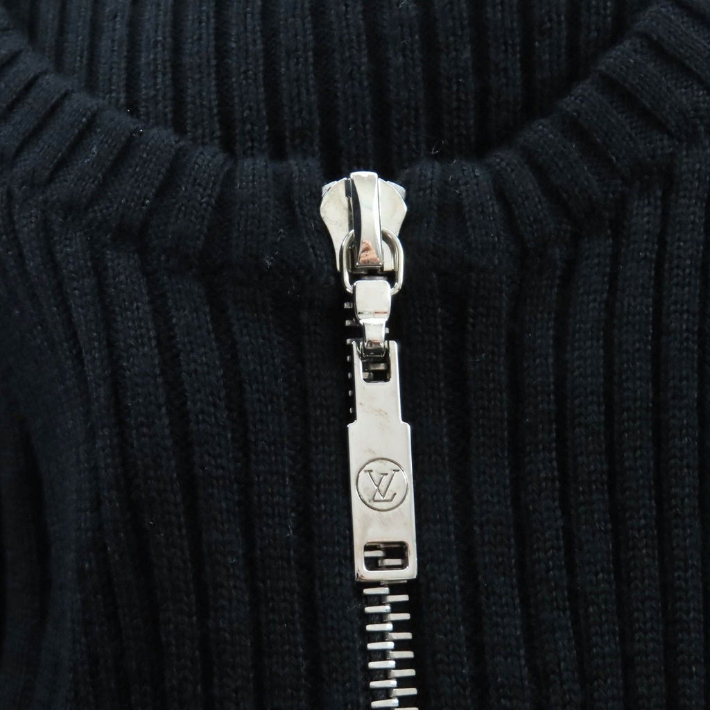 Louis Vuitton Wool Silk Blend Front Zip Long — view 5