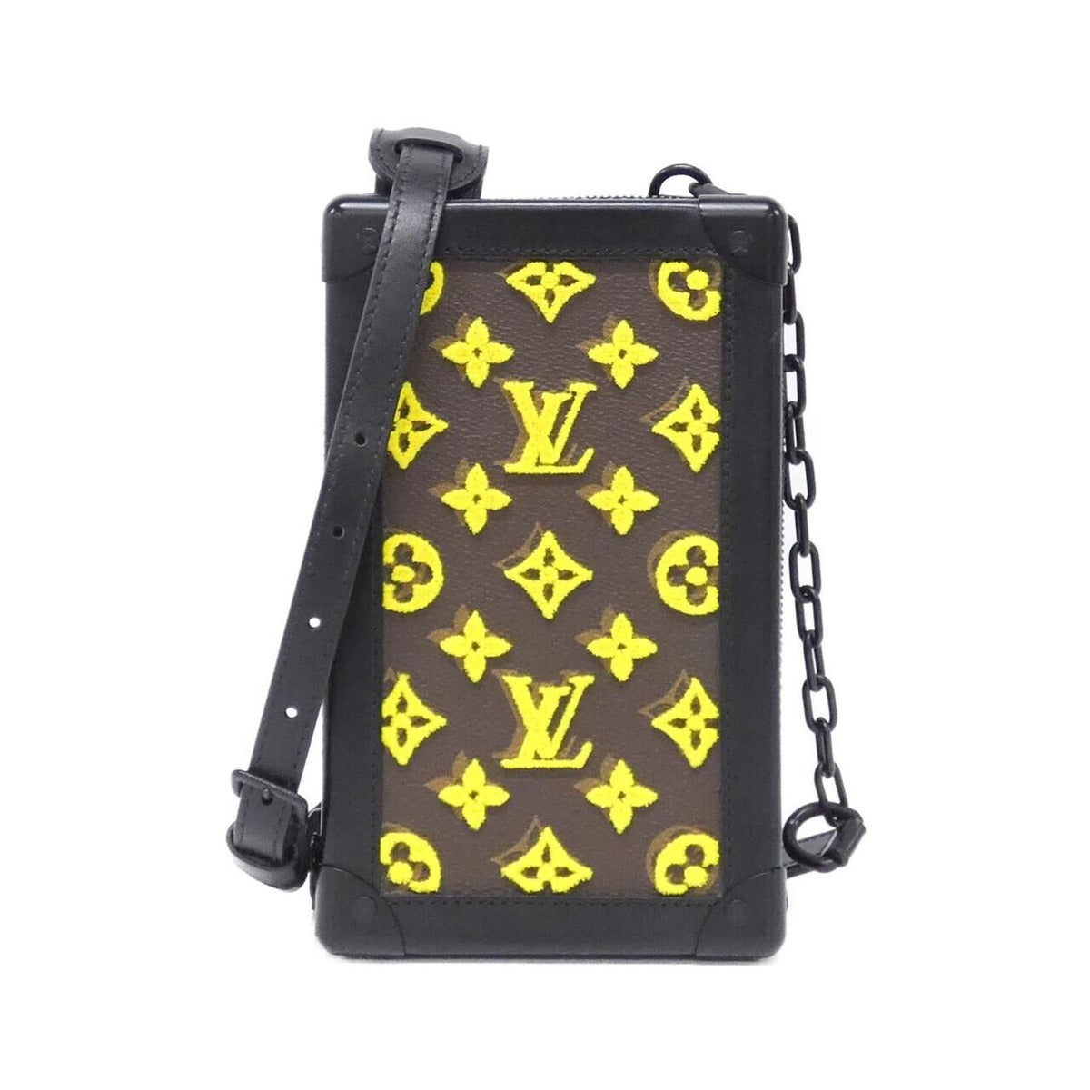 Louis Vuitton Monogram Taffetage Vertical Soft Trunk Shoulder Bag