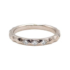 Louis Vuitton Monogram Infini White Gold 18K Diamond 52 Ring