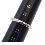 Louis Vuitton Monogram Infini White Gold 18K Diamond 52 Ring — view 7