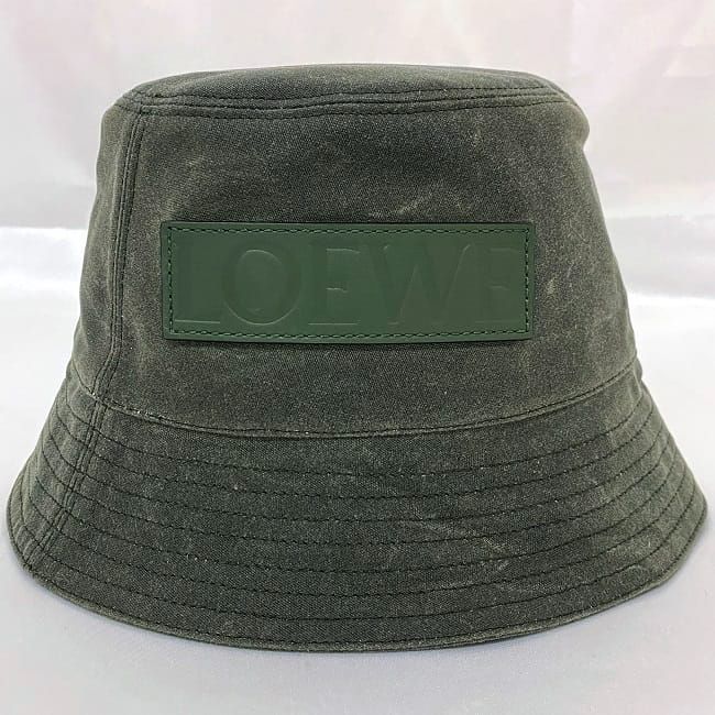 Loewe Bucket Hat Khaki Green — view 8