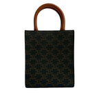 Celine Vertical Hippo Mini Leather 2-Way Tote Shoulder Bag — view 3