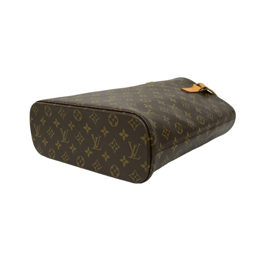 Louis Vuitton Vintage Vavin Monogram Leather Tote Shoulder Bag Brown — view 8
