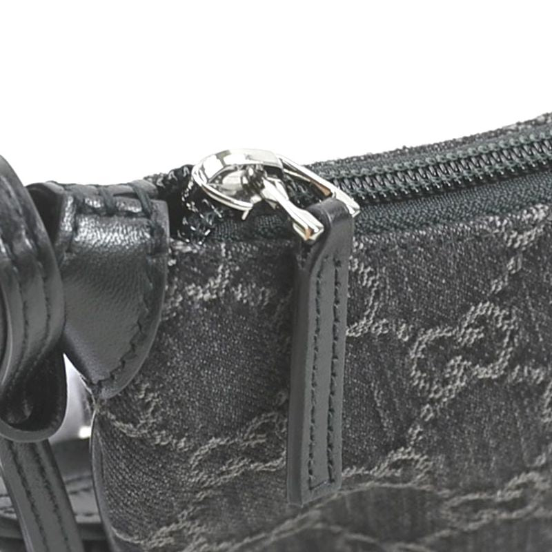 Gucci Shoulder Bag GG Denim Horsebit Slim Small — view 9