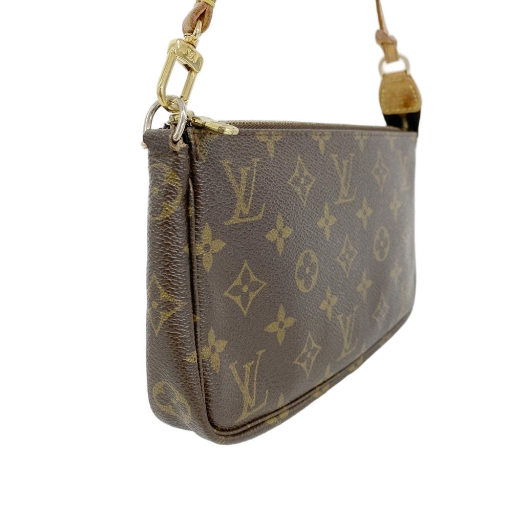 Louis Vuitton Pouch Monogram Pochette Brown — view 2