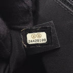 Chanel Shoulder Bag Top Handle Stitch Black Lambskin — view 5