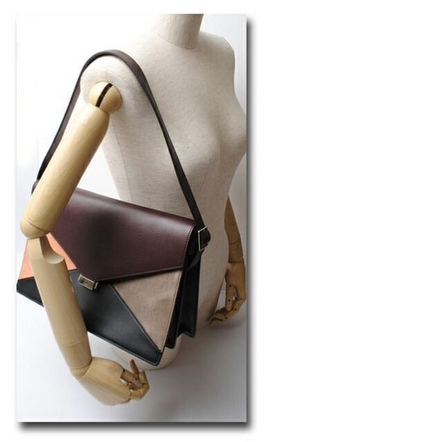 Celine Shoulder Bag Clutch pfb.28 bd Burgundy with Strap 2-Way — view 7
