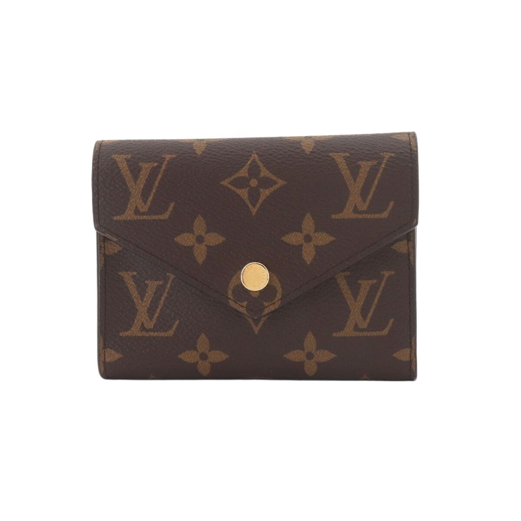 Louis Vuitton Monogram Portefeuille Victorine Trifold Wallet Rose Ballerine