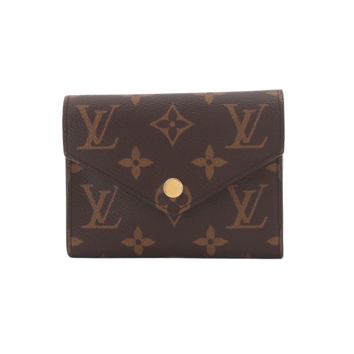 Louis Vuitton Monogram Portefeuille Victorine Trifold Wallet Rose Ballerine