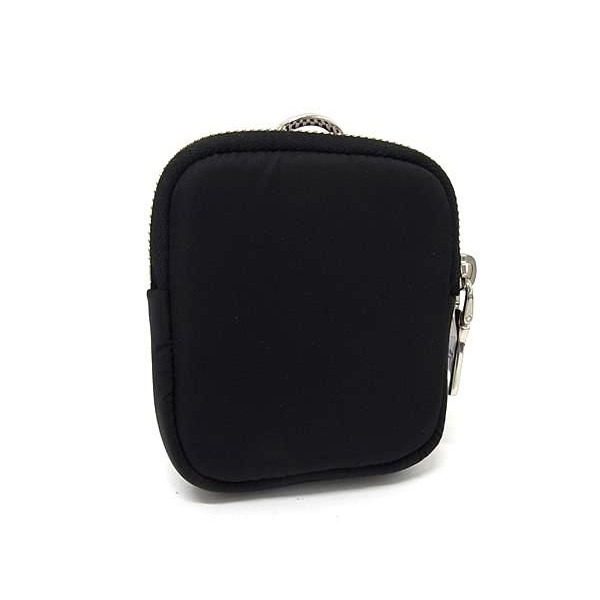 Prada Tessuto Nylon Mini Pouch Multi Case Black