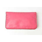 Loewe Clutch Bag Second Pouch Lamb Leather Anagram Fuchsia — view 5