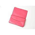 Loewe Clutch Bag Second Pouch Lamb Leather Anagram Fuchsia — view 6